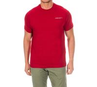 Hackett London HMX2000D Mens short sleeve round neck t-shirt - Red Cotton - Size Large