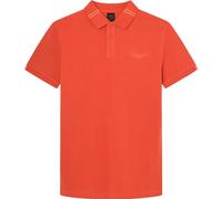 Hackett London Men's AM Tipped Polo Orange XL