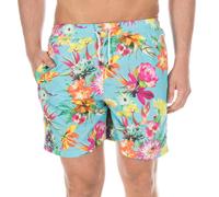 Hackett London Mens Bermuda swimsuit with mesh interior lining HM800625 - Multicolour - Size Small