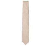 Hackett London Men's Chambray Solid Ties, Brown (Sand Beige), One Size
