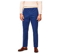 Hackett London Men's CORE Sanderson Pants, Blue Depth, 34W / 32L