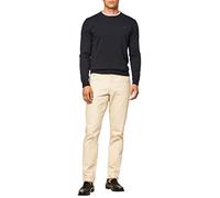 Hackett London Men's Delave 5 PTK Pants, Cream, 33W / 34L