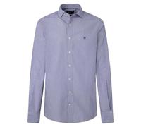 Hackett London Men's Essential FINE Bengal Stripe Shirt, Blue (Navy), 3XL