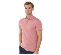 Hackett London Men's GMD Pocket JSY Ss Polo, Pink (Ash Rose Pink), XXL