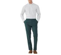 Hackett London Men's GMD Texture Chino Trouser, Green (Bottle Green), 31W/34L