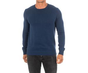 Hackett London Mens long-sleeved round neck sweater HM701752 - Blue Cotton - Size X-Small