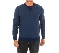 Hackett London Mens long-sleeved round neck sweater HM701844 - Blue Wool - Size 2XL