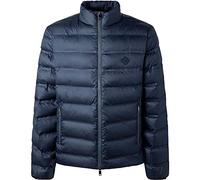 Hackett London Men's Lw Moto Jacket, Navy, M