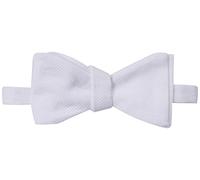 Hackett London Men's Marcela Sized Bowtie Bow-Tie, White (White), 17.5