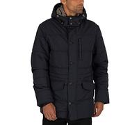 Hackett London Men's Polar Fleece Anorak Jacket, Blue (Navy 595), Large