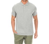 Hackett London Mens short-sleeved polo shirt with lapel collar HMX1004E - Grey Cotton - Size Small
