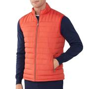 Hackett London Men's Ultra LW Gilet Jacket, Orange (Rust Orange), L
