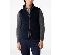 Hackett London polar fleece gilet - Brown XS-S-M-L-XL-XXL