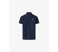 Hackett Heritage Badge Short Sleeve Polo Blue S Men