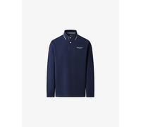 Hackett Mens Hackett Heritage Branded Classic-Fit Cotton-Jersey Polo Sweatshirt Old Navy L