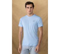 Hackett Heritage Small Logo Short Sleeve T-shirt Blue M Men