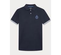 Hackett Mens Midnight Blue Heritage Logo Polo Shirt