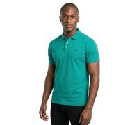 Hackett Swim Trim Island Short Sleeve Polo Green M Men
