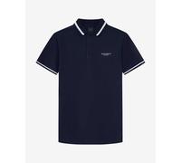 Hackett Tipped Polo short sleeve navy blue white - L