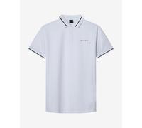 Hackett Tipped Polo short sleeve white navy blue - XL
