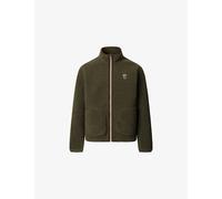 Hackett Heritage Badge Full Zip Sweatshirt Green L Men