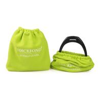 HackFond 1 Pair English Stirrup Covers Horse Saddle Protector Fleece Stirrup Bag Iron Savers for English Saddle (Lime Zest)
