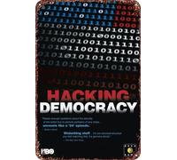 Hacking Democracy Vintage Tin Sign Wall Art Decor - Retro Sign for Home Patio Decor Gifts Movie Poster - 8x12 Inch