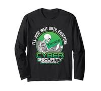 Hacking IT Tech Seriously Programmer Cyber Security Hacker Long Sleeve T-Shirt