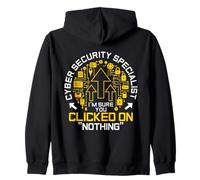 Hacking Programmer Nothing IT Tech Cyber Security Hacker Zip Hoodie