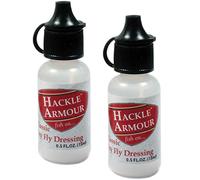 Hackle Armour Classic Dry Fly Dressing 2 Pack - Long Lasting Floatant