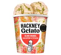 Hackney Gelato Blood Orange, Mascarpone & Pistachio 420ml