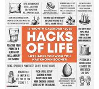 Hacks of Life 2026 12" x 12" Wall Calendar