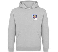 Hacksaw Jim Duggan Wrestling Icon Frame Men's Hoodie - Gray / M