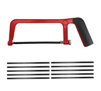 Hacksaw, Junior Hacksaw Mini Hacksaw Small Saw Hacksaw for Metal Cutting Metal Wood Steel PVC Pipe Frozen Meat Hacksaw and Plastic