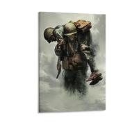 Hacksaw Ridge War Movie Poster (15) Posters Art Print Wall Photo Paint Poster Hanging Picture Family Decor 16x24inch(40x60cm)