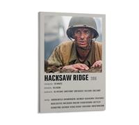 Hacksaw Ridge War Movie Poster (18) Posters Art Print Wall Photo Paint Poster Hanging Picture Family Decor 20x30inch(50x75cm)