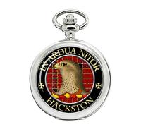 Hackston Scottish Clan Crest Full Hunter Pocket Watch