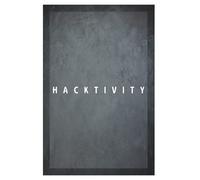 Hacktivity sketchbook notebook hardcover 6"9" inches 160 pages: Security enthusiast design blackhat,bughunters,pentesters