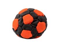 Hacky Sack,Compact Size Footbag,Soft-Touch Finish Kick Ball,Training Sessions Soccer Hacky Sack,Plush Footbag,Vibrant Hues Soft Kick Ball,Sand Filled Footbag,Keepy Uppy Ball(Orange)