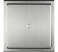 Haco Quality Revision Door Inspection Flap of Stainless Steel: 150 mm x 150 mm, Brushed Surface.