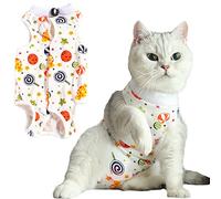 HACRAHO Cat Recovery Suit, 1 PCS Pet Surgical Recovery Suit Pet Cone Alternative for Small Medium Pets, L