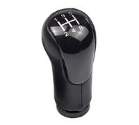 Hacreyatu 5 Speed Gear Shift Knob Shifter Stick Lever Hand for Ford Fiesta Fusion Transit Connect 2002-On (Black)