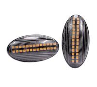 Hacreyatu Clean Lens Dynamic Led Side Marker Sequential Turn Signal Light Blinker Indicator Light For Suzuki Swift Jimmy Vitara SX4 Alto