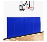 HACSYP Gym Wall Padding, Basketball Court Wall Protector, Removable 2" Thick High-Density Protective Pads for Mounted Basketball Hoop, Garage, Basemen(black (black 19-3911tcx),3 PCS)