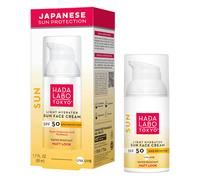 Hada Labo Tokyo - Light Hydrator Sun Face cream with Super Hyaluronic Acid, SPF50, Matt Look, 50 ml Bottle (Pack of 1)