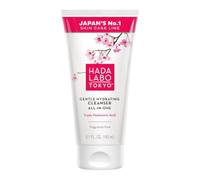 Hada Labo Tokyo - Super Hyaluronic Acid Gentle Hydrating Cleanser All-In-One, for All Skin Types, for Age 18-39, 150 ml (Pack of 1)