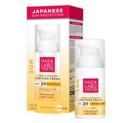 HADA LABO TOKYO Sun Face Sun Cream Face 50 ml 30 SPF UVA UVB Sun Protection Sunscreen Day Cream Moisturises for Sensitive Skin