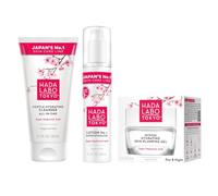 Hada Labo Tokyo Super HA 3 Step Bundle - Cleanser, Lotion & Plumping Gel