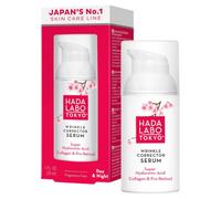 Hada Labo Tokyo Wrinkle Corrector Day & Night Serum - Anti-Ageing Skin Renewal with Retinol and Hyaluronic Acid, 30ml (Pack of 1)