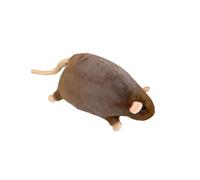 HADAVAKA Rat Plush, Soft Stuffed Animal with Ultra-Soft Cozy Fabric, Large Size Fluffy, Realistic Cute Rats Pillow, Perfect For Sofa Bed And Warm Home Room Decor (Brown,Total length 40cm)